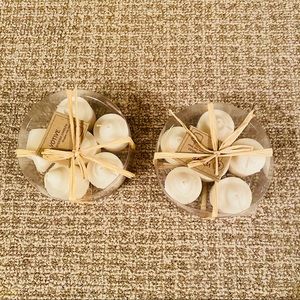 NWT Bougies Anti Tabac Votive Candles Two Sets (pack of 6/12 total) Scented